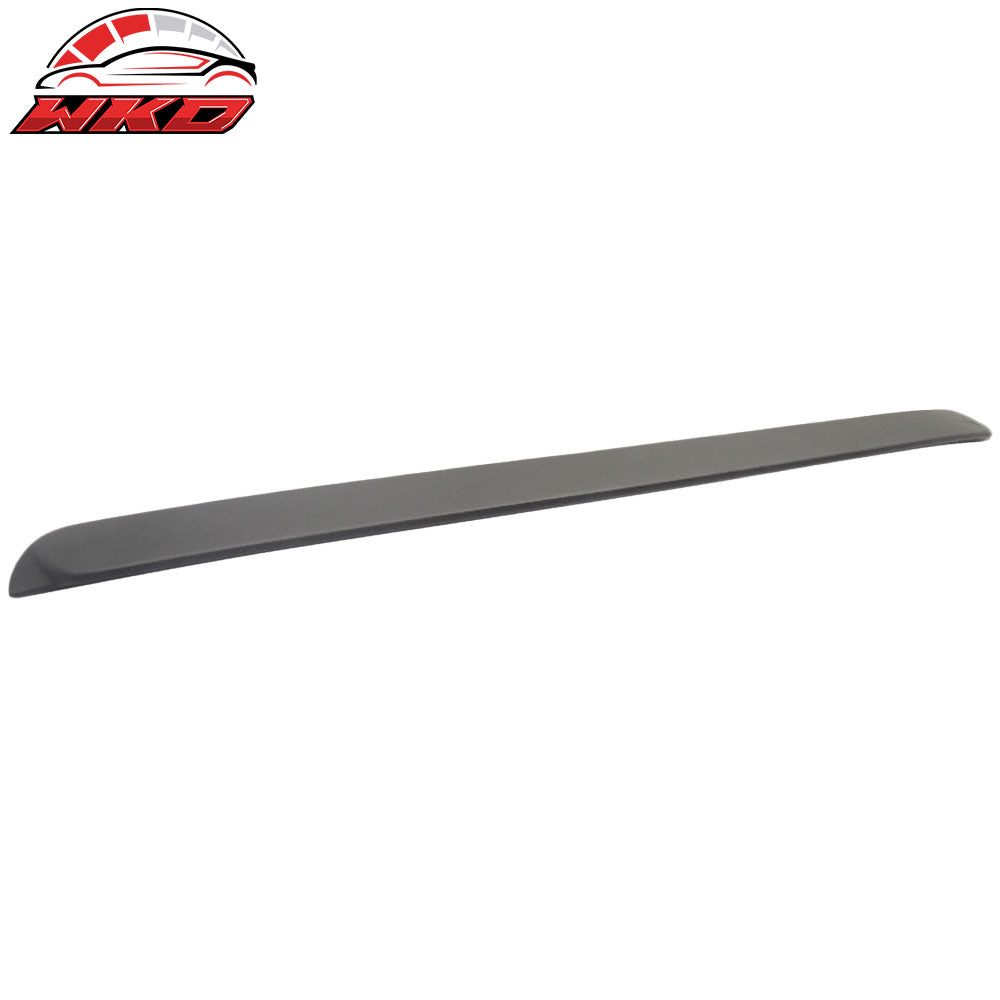Fits 99-05 BMW E46 3-Series 4-Door AC Style Matte Black Rear Roof Spoiler ABS