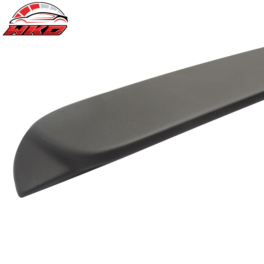 Fits 99-05 BMW E46 3-Series 4-Door AC Style Matte Black Rear Roof Spoiler ABS