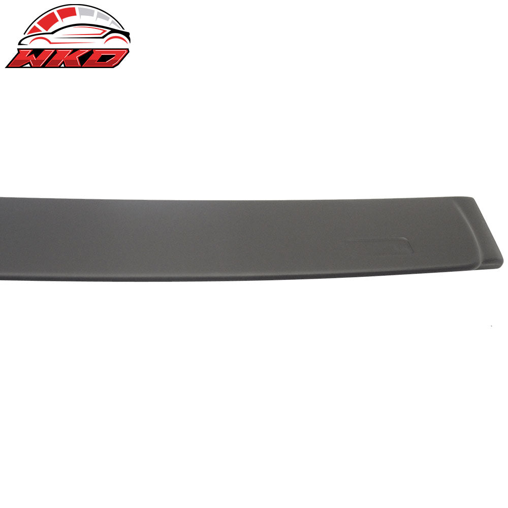 Fits 12-18 BMW 3-Series F30 4Dr AC Style Matte Black Roof Spoiler