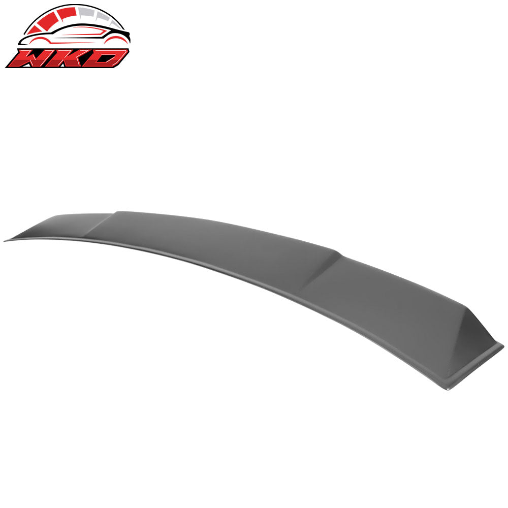Fits 19-26 BMW 3 Series G20 Ikon Style Roof Spoiler Wing Lip Matte Black PP