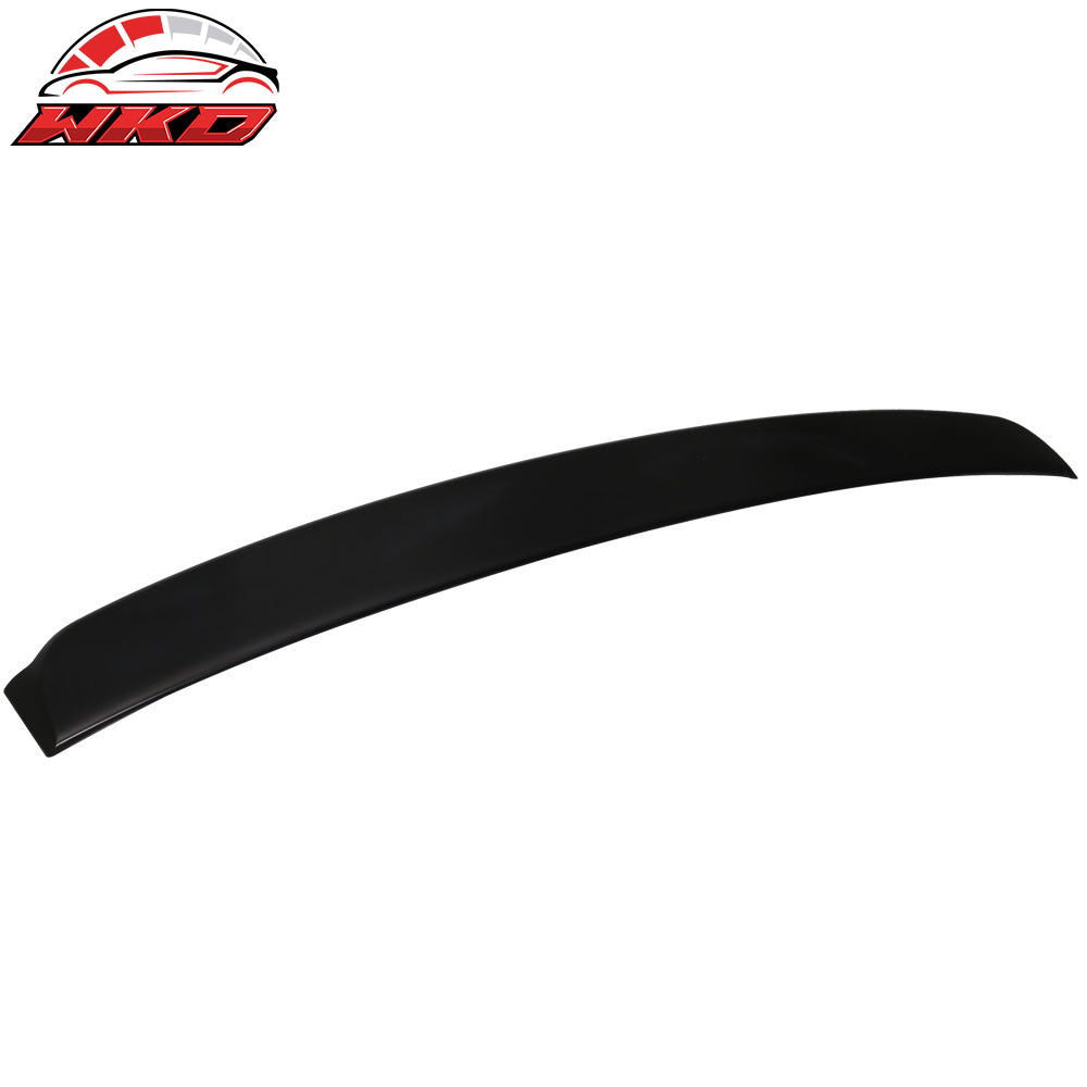 Fits 14-18 Mazda 3 Sedan 4-Door Rear Top Roof Spoiler Window Wing Unpainted ABS