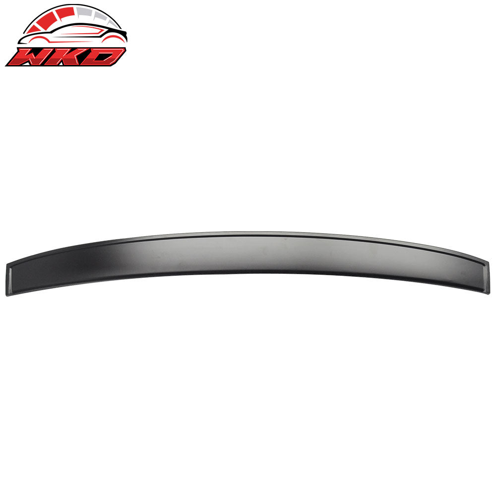 Fits 14-18 Mazda 3 Sedan IKON Style Rear Window Roof Spoiler Wing Unpainted ABS