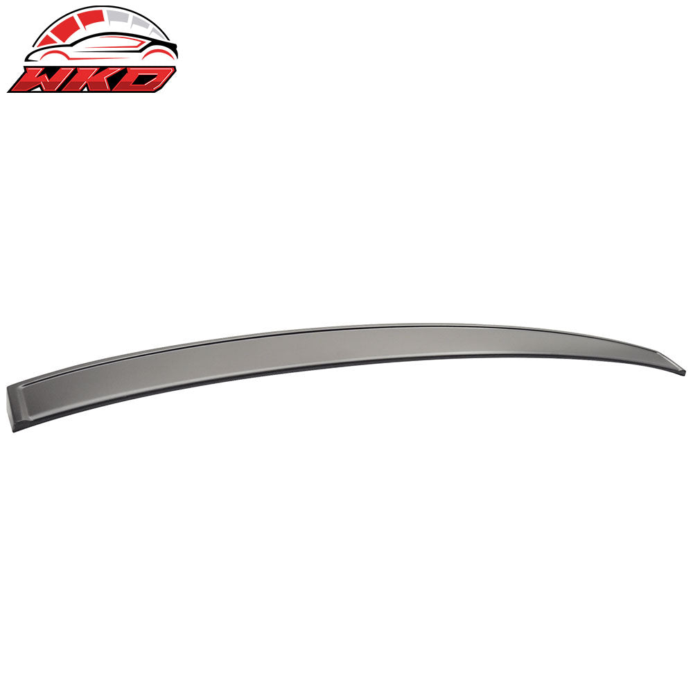 Fits 14-18 Mazda 3 Sedan IKON Style Rear Window Roof Spoiler Wing Unpainted ABS