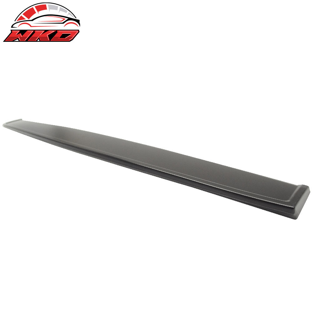 Fits 14-18 Mazda 3 Sedan IKON Style Rear Window Roof Spoiler Wing Unpainted ABS
