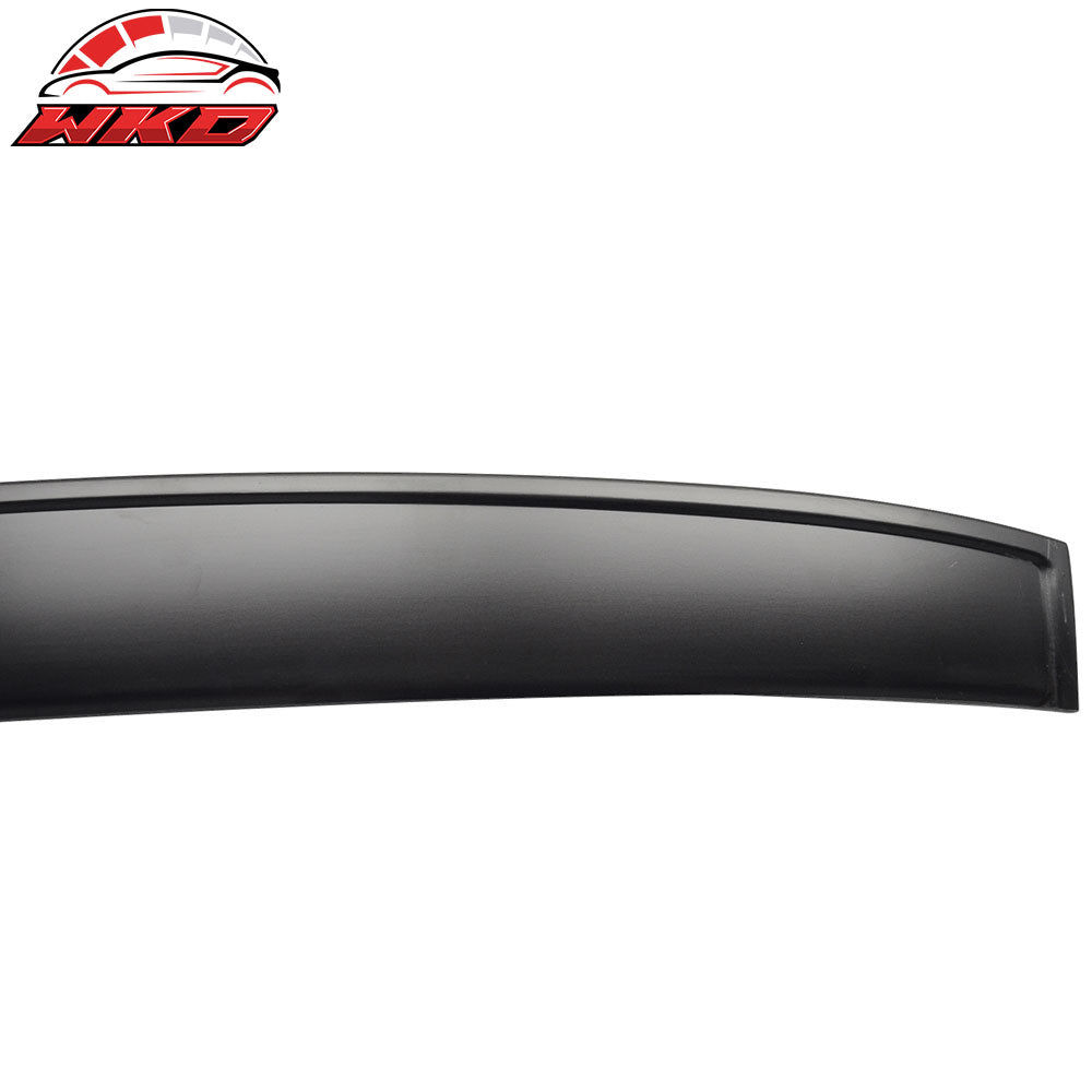 Fits 14-18 Mazda 3 Sedan IKON Style Rear Window Roof Spoiler Wing Unpainted ABS