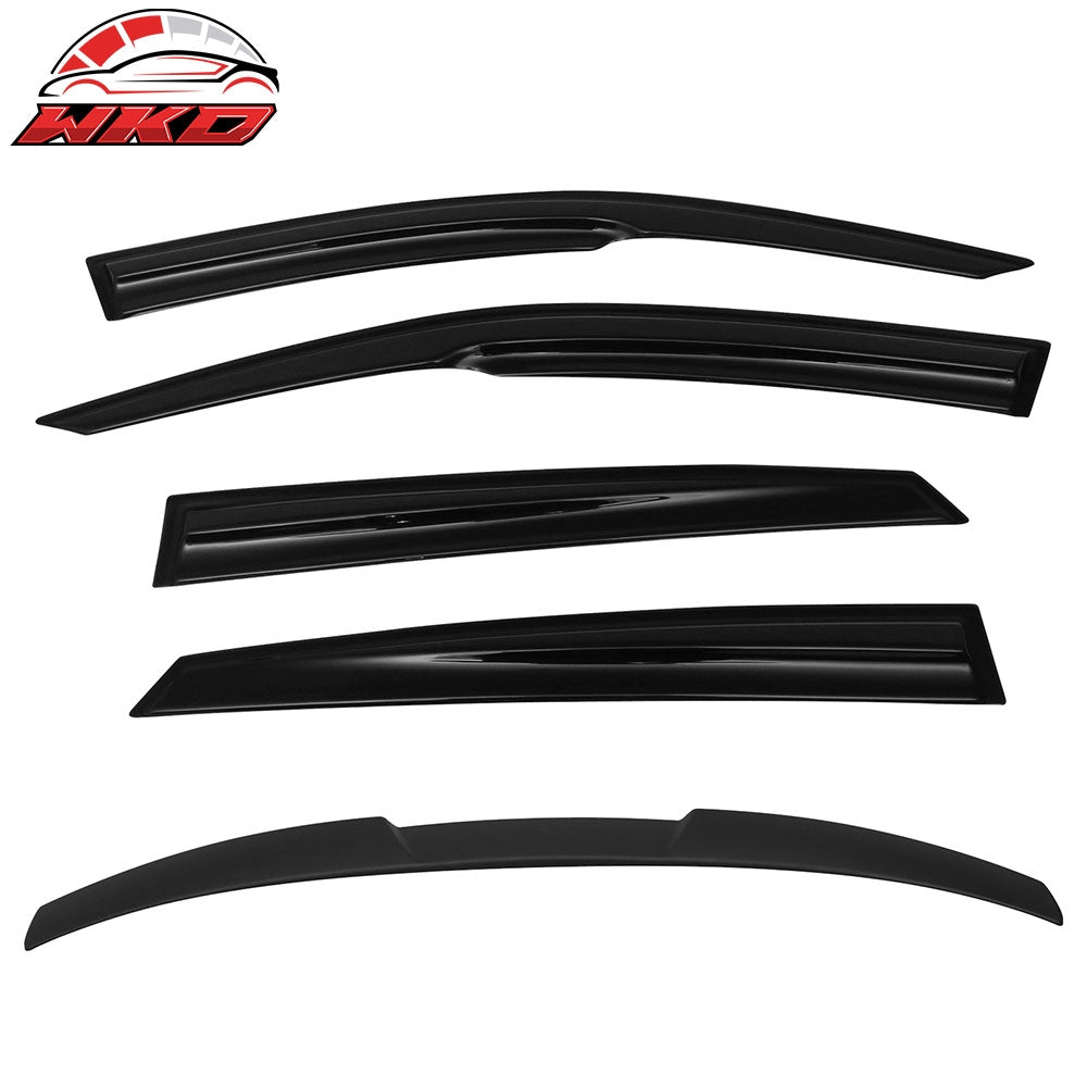 2016-21 Civic X 10th Gen Sedan  Roof Spoiler MUG Style Window Visor | Wholesale