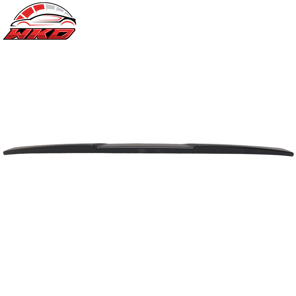 Fits 16-21 Civic 10th Sedan IKON Roof Spoiler + OE Window Visors W/Chrome Trim