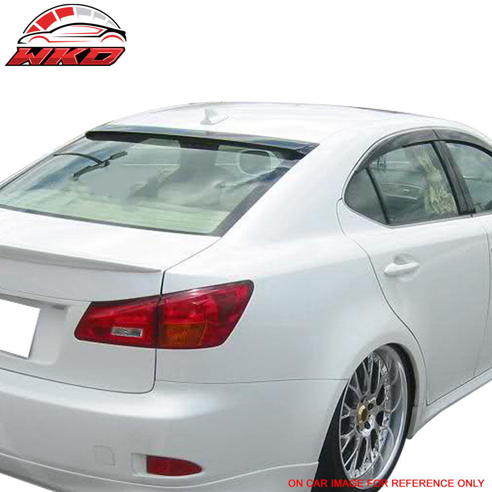Fits 06-13 Lexus IS250 IS350 OE Style Roof Spoiler Painted #077 Starfire Pearl