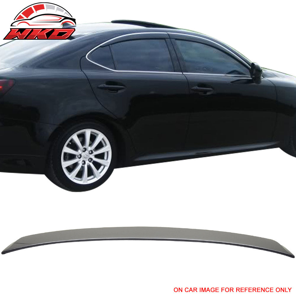 Fits 06-13 Lexus IS250 IS350 OE Style Roof Spoiler Painted Dark Gray Mica #1G0
