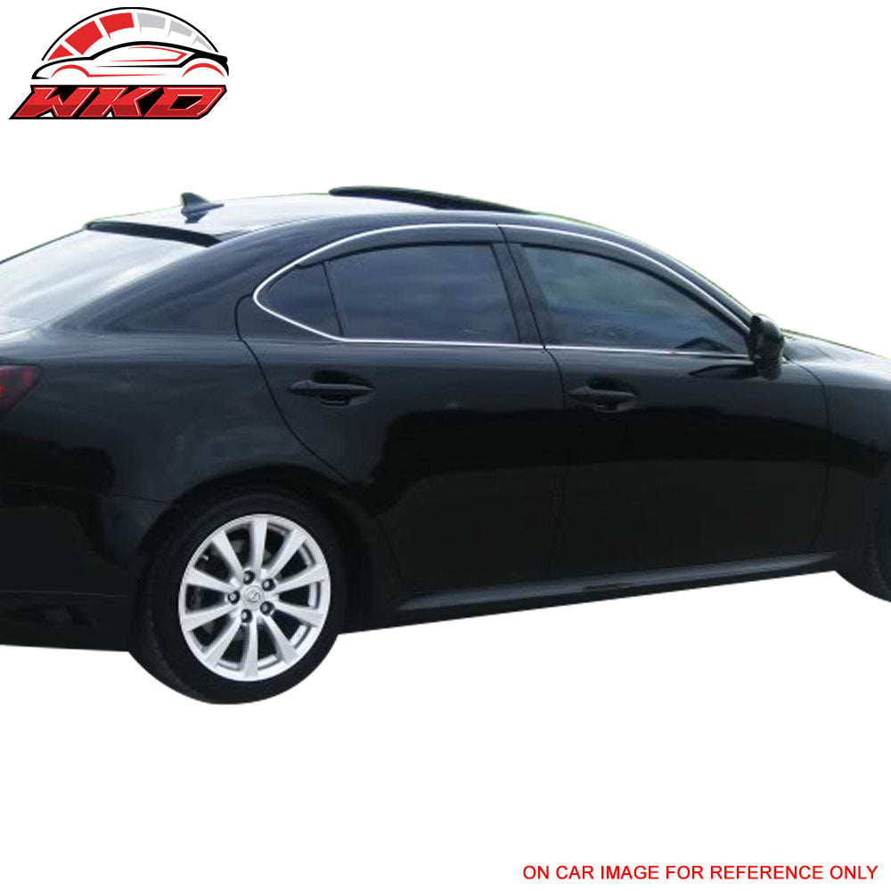 Fits 06-13 Lexus IS250 IS350 OE Style Roof Spoiler Painted Dark Gray Mica #1G0