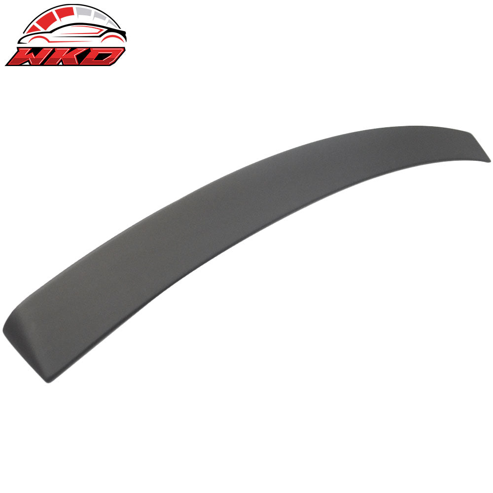 Fits 10-16 Benz W212 E-Class Sedan L Style Matte Black Rear Roof Spoiler Wing