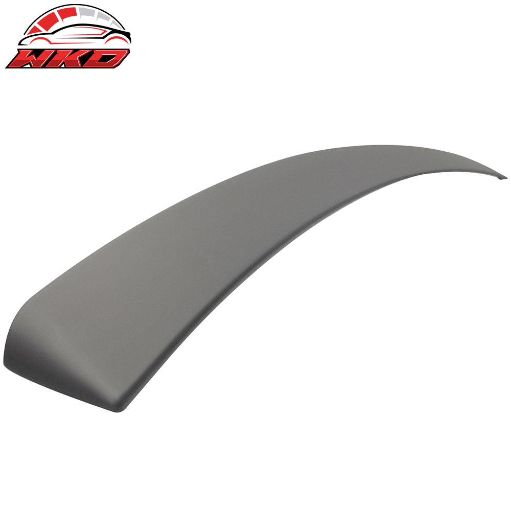 Fits 10-16 Benz W212 E-Class Sedan L Style Matte Black Rear Roof Spoiler Wing