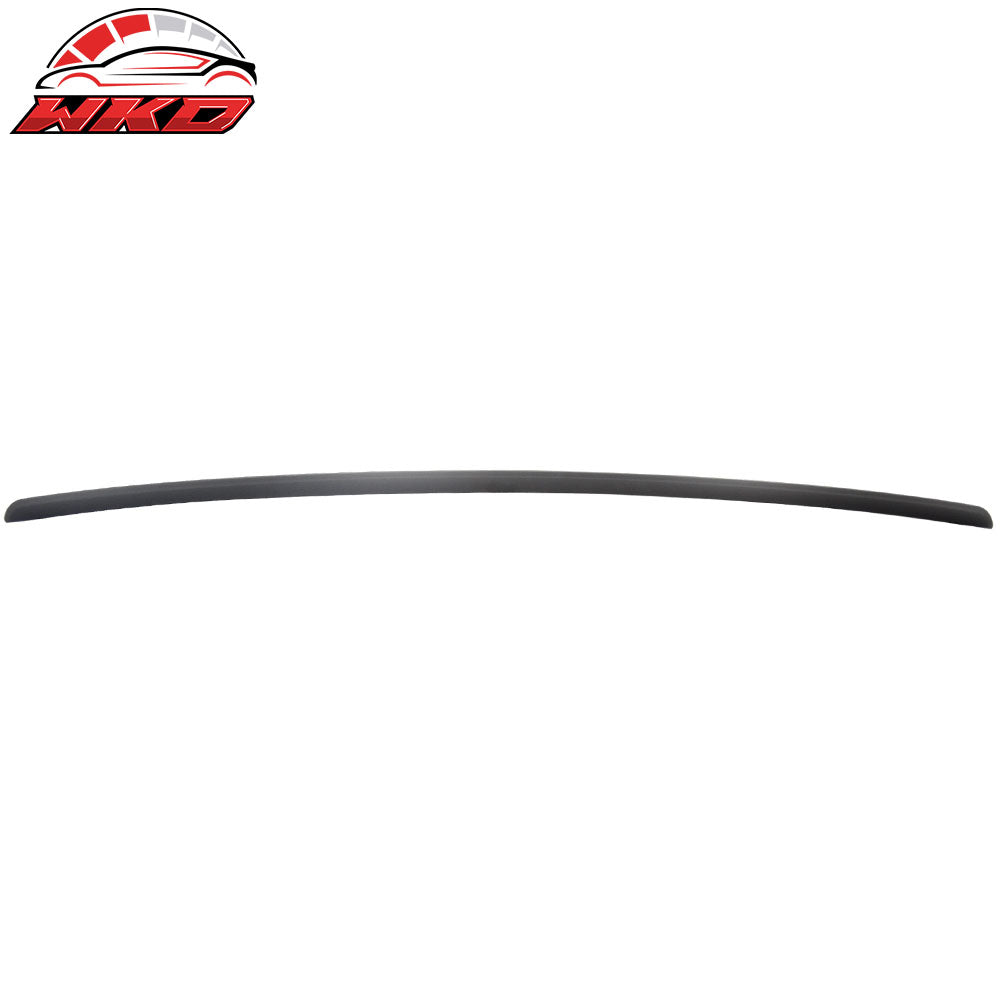 Fits 10-16 Benz W212 E-Class Sedan L Style Matte Black Rear Roof Spoiler Wing