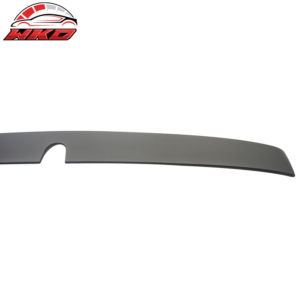 Fits 05-10 Benz W219 CLS-Class L Style Matte Black Rear Roof Window Spoiler ABS