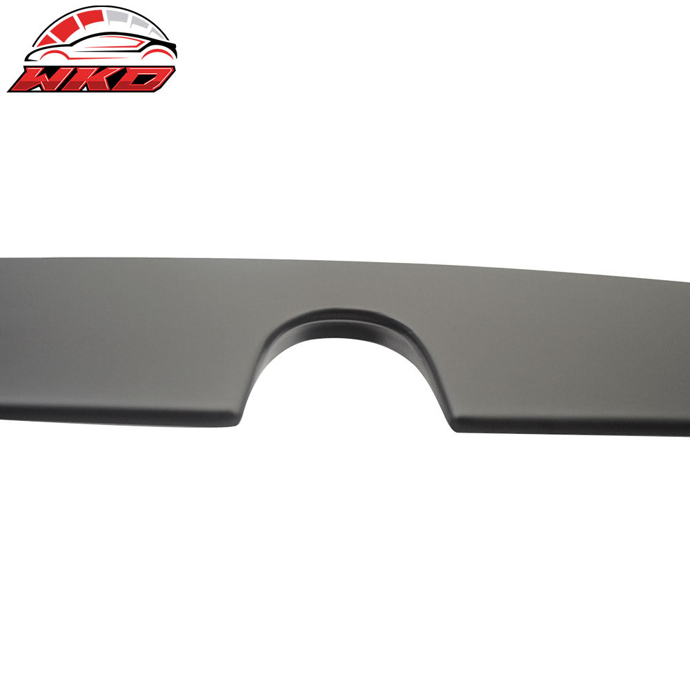 Fits 05-10 Benz W219 CLS-Class L Style Matte Black Rear Roof Window Spoiler ABS
