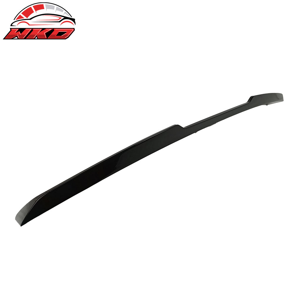 Fits 15-21 Subaru WRX STI X Style Rear Roof Spoiler Painted #D4S Crystal Black