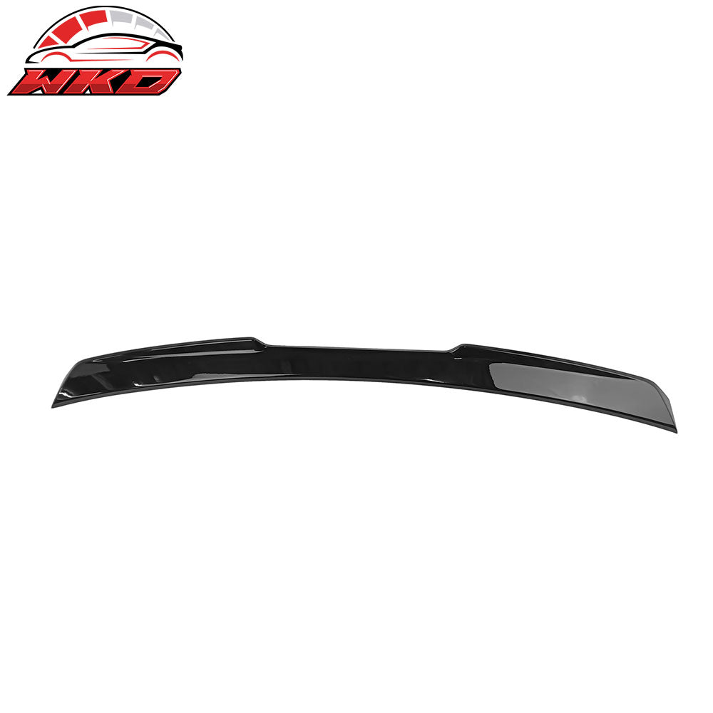 Fits 15-21 Subaru WRX STI X Style Rear Roof Spoiler Painted #D4S Crystal Black