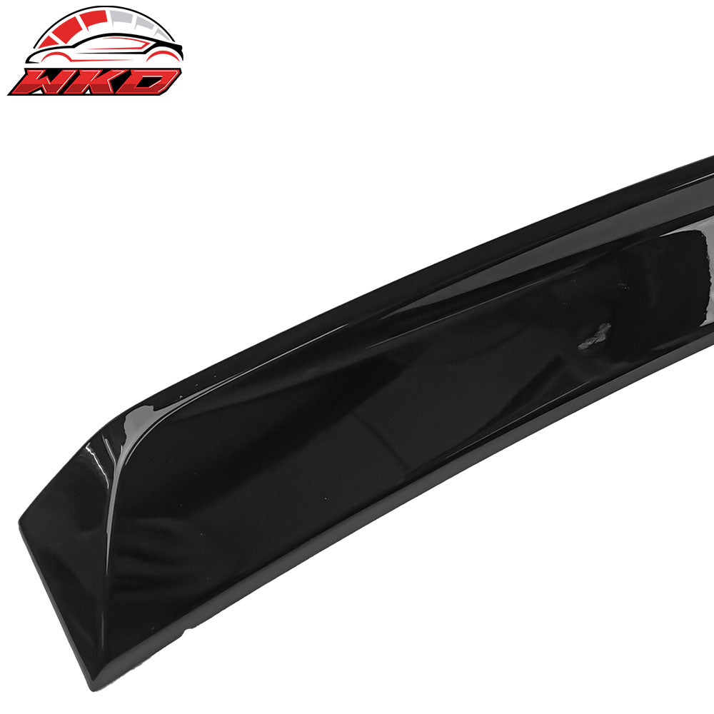 Fits 15-21 Subaru WRX STI X Style Rear Roof Spoiler Painted #D4S Crystal Black