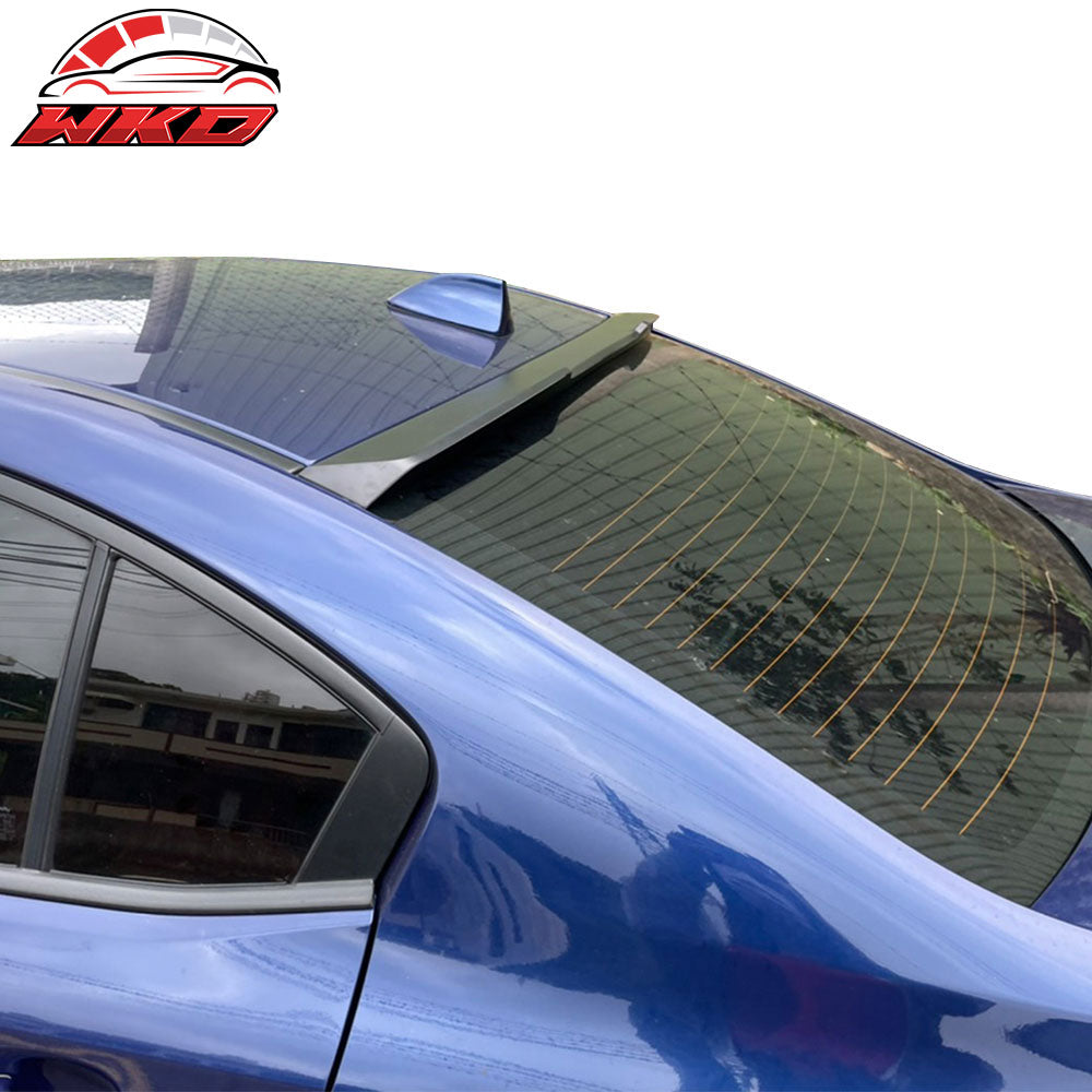 Fits 15-21 Subaru WRX STI X Style Rear Roof Spoiler Wing Painted #G1U Ice Silver