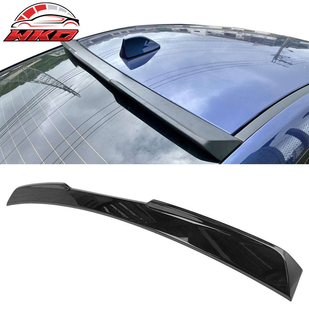 Fits 15-21 Subaru WRX STI X Style Gloss Black Rear Window Roof Spoiler Wing ABS