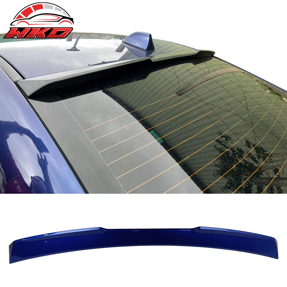 Fits 15-21 Subaru WRX STI X Style Rear Roof Spoiler Wing Painted #K7X Wr Blue