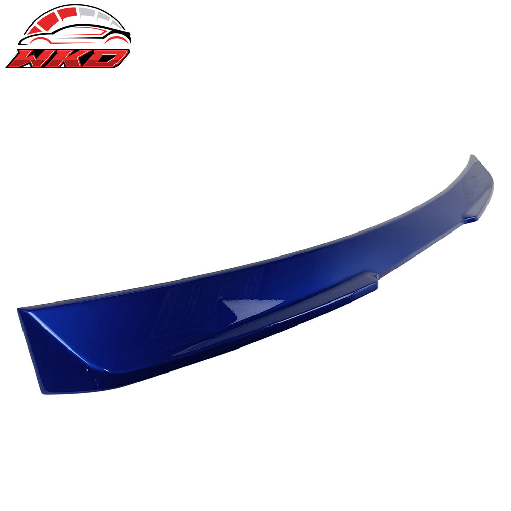 Fits 15-21 Subaru WRX STI X Style Rear Roof Spoiler Wing Painted #K7X Wr Blue