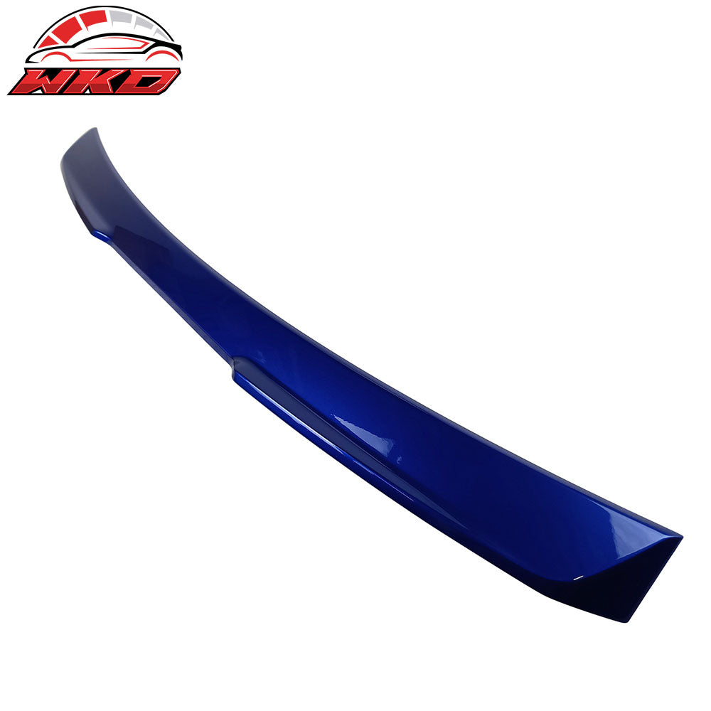 Fits 15-21 Subaru WRX STI X Style Rear Roof Spoiler Wing Painted #K7X Wr Blue