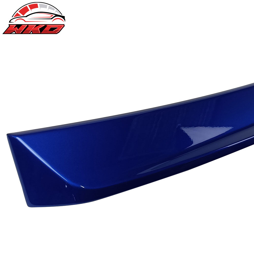 Fits 15-21 Subaru WRX STI X Style Rear Roof Spoiler Wing Painted #K7X Wr Blue