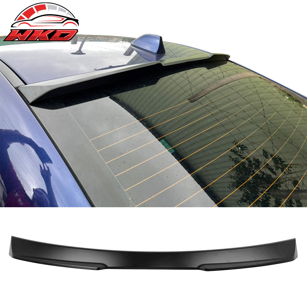 Fits 15-21 Subaru WRX STI X Style Matte Black Rear Window Roof Spoiler Wing ABS