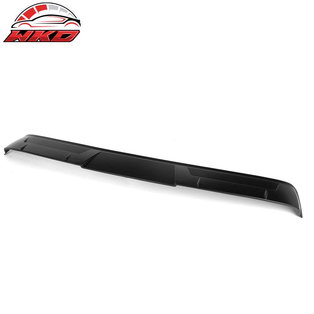 Fits 18-26 Toyota Camry IKON V2 Style Rear Roof Window Spoiler ABS Matte Black