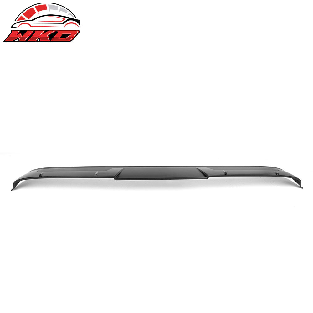 Fits 18-26 Toyota Camry IKON V2 Style Rear Roof Window Spoiler ABS Matte Black