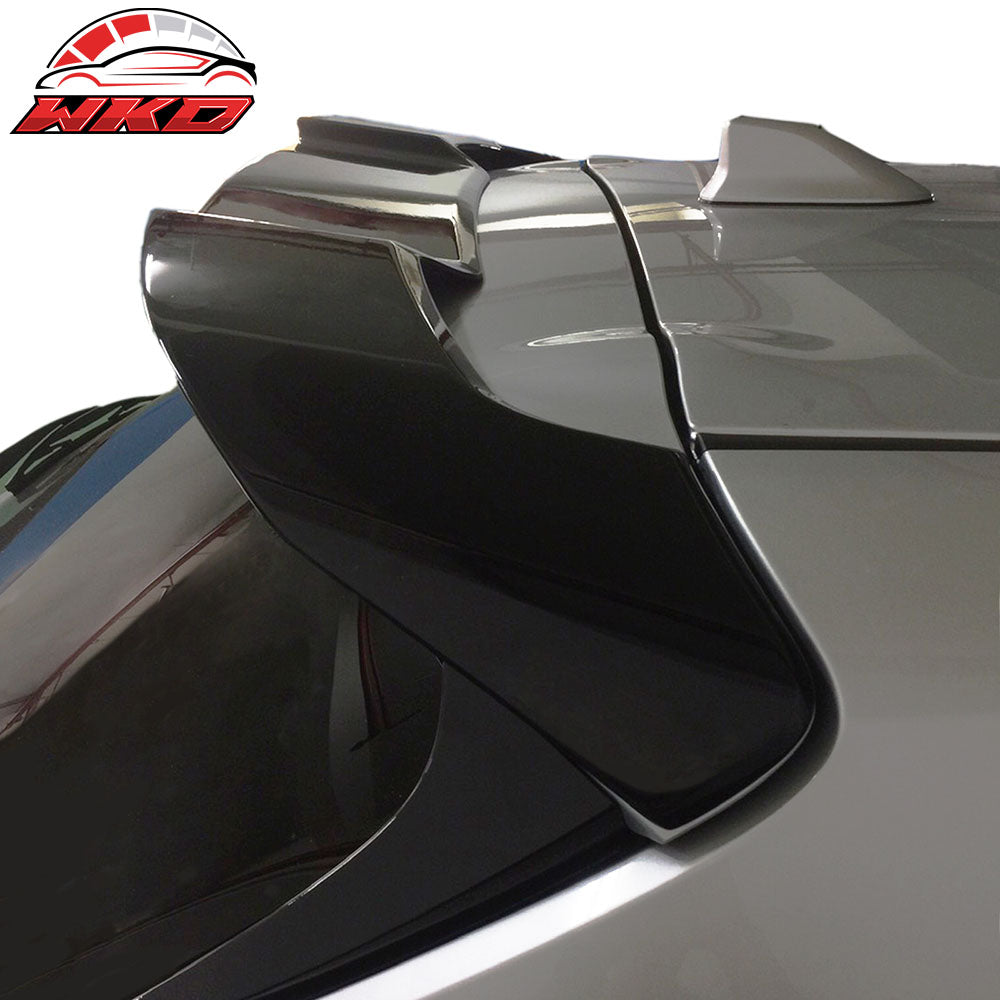 Fits 19-25 Toyota Corolla Hatchback Sport J Style Roof Spoiler Unpainted Gray