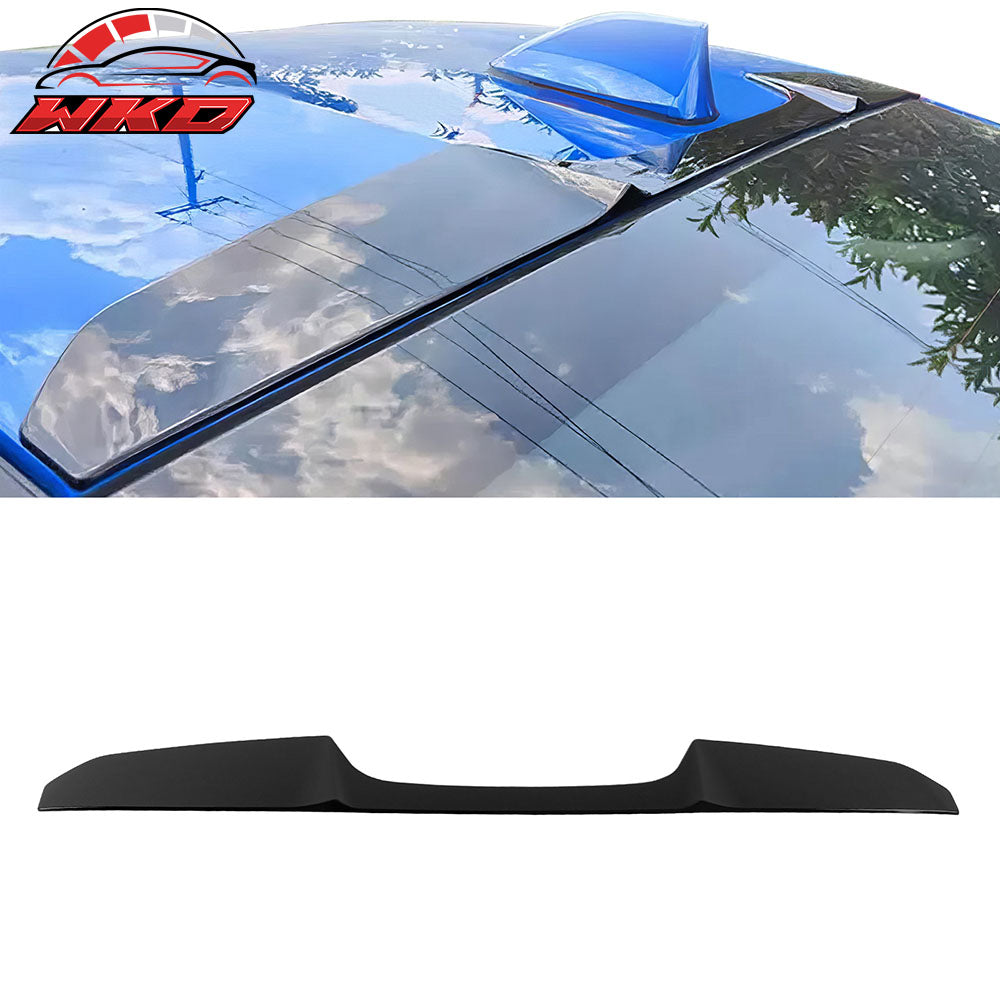 Fits 22-26 Toyota GR86/Subaru BRZ D Style Gloss Black Rear Roof Spoiler Wing ABS