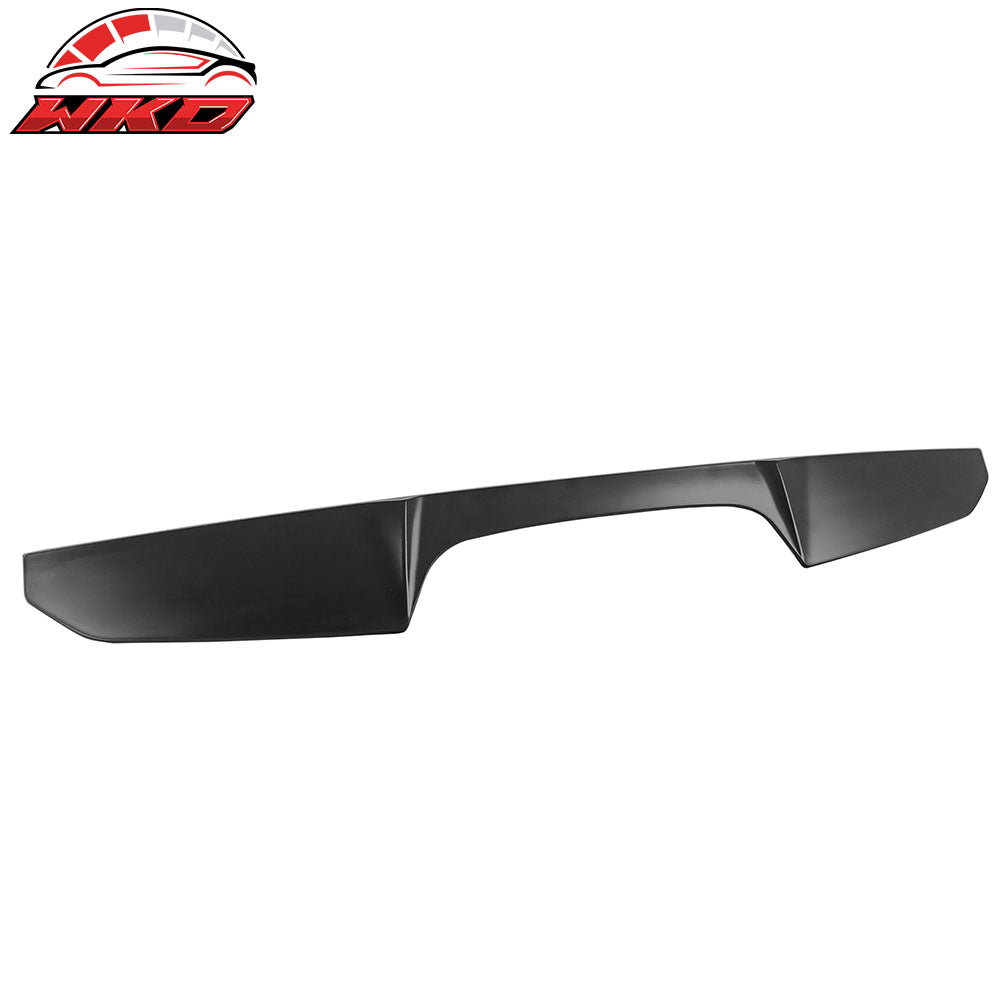 Fits 22-26 Toyota GR86/Subaru BRZ D Style Matte Black Rear Roof Spoiler Wing ABS