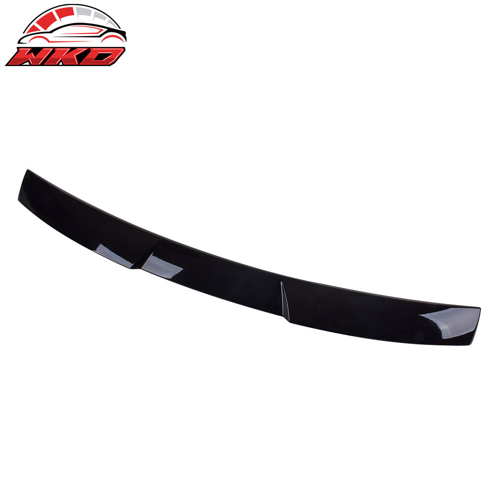 Fits 15-21 Subaru WRX STI Style Rear Roof Window Lip Spoiler Wing Gloss Black