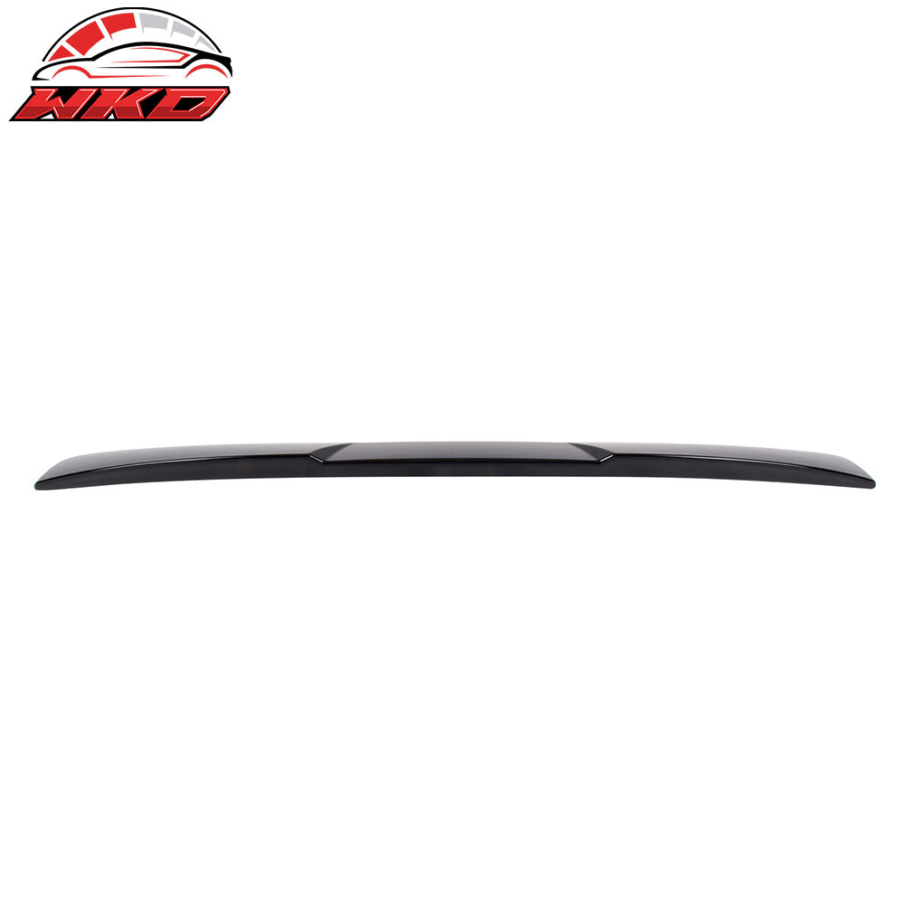 Fits 15-21 Subaru WRX STI Style Rear Roof Window Lip Spoiler Wing Gloss Black