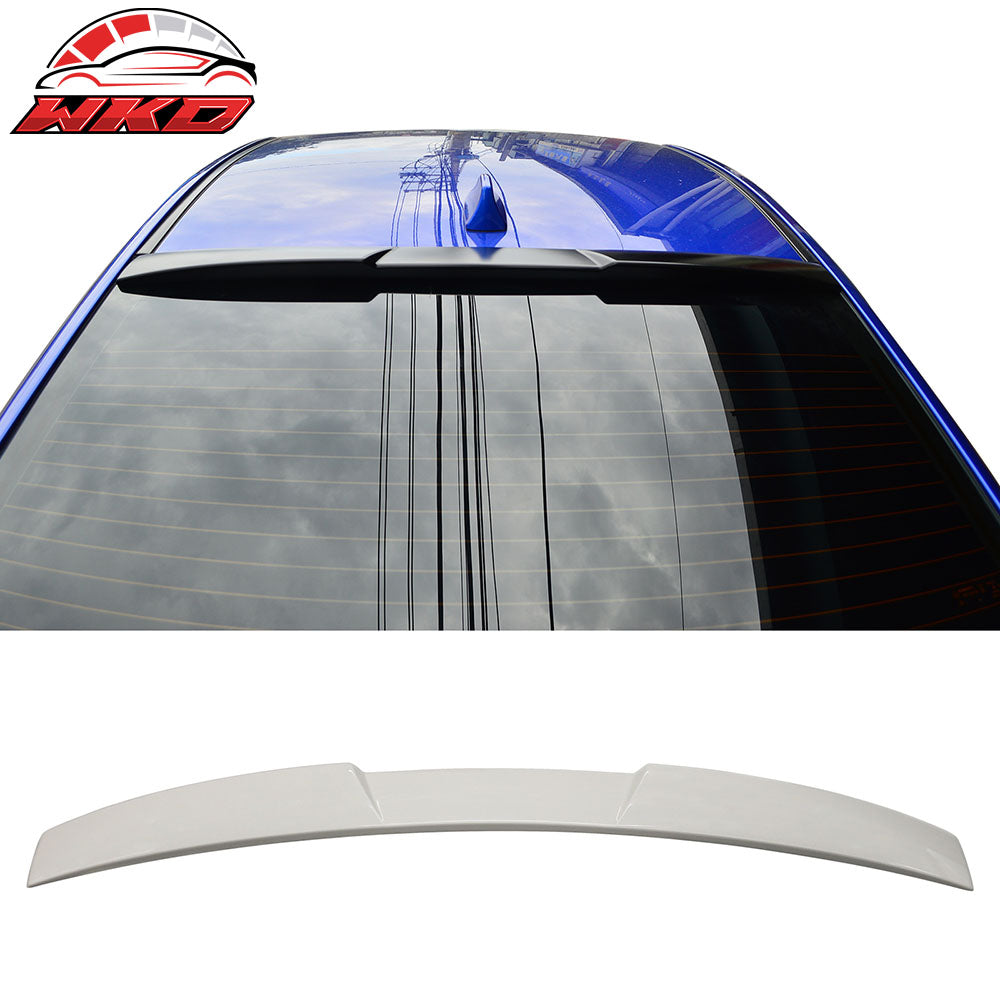 2015-21 Subaru WRX STI Style Rear Roof Window Lip Spoiler Painted Pearl White | Wholesale