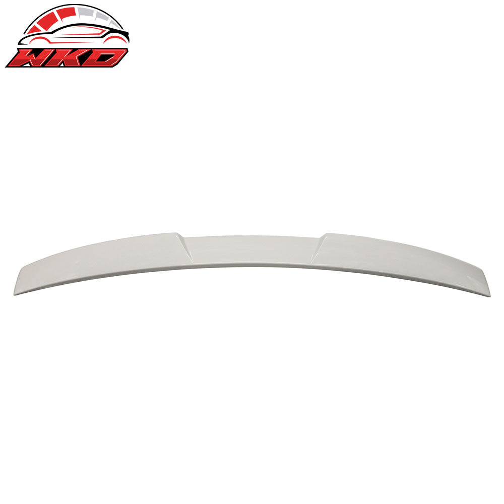 Fits 15-21 Subaru WRX STI Style Rear Roof Window Lip Spoiler Painted Pearl White