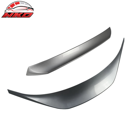 2022-26 Toyota GR86/Subaru BRZ #G1U Silver IKON Roof TRD Trunk Spoiler ABS | Wholesale