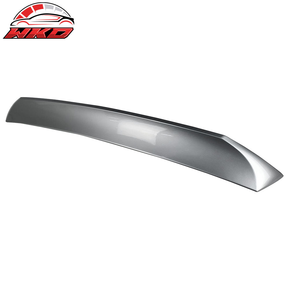 Fits 22-26 Toyota GR86/Subaru BRZ #G1U Silver IKON Roof TRD Trunk Spoiler ABS
