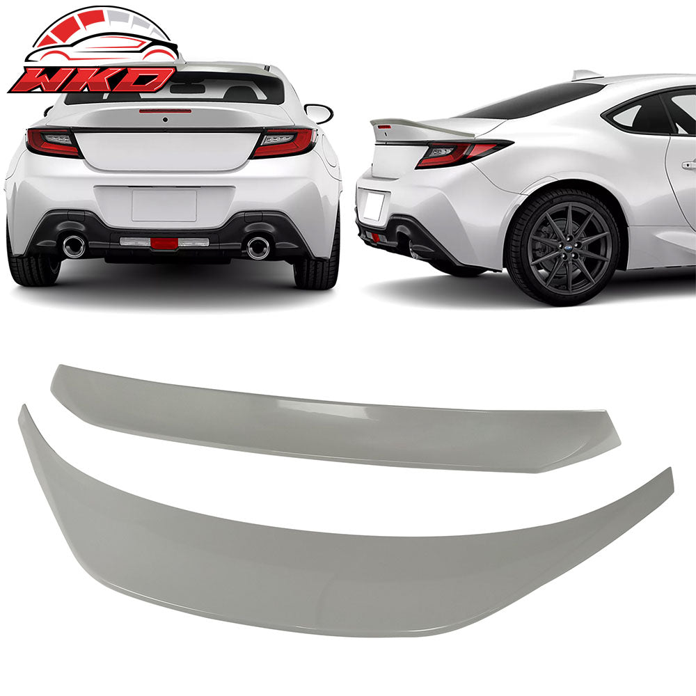 Fits 22-26 Toyota GR86/Subaru BRZ IKON Roof TRD Trunk Spoiler ABS Painted #K1X