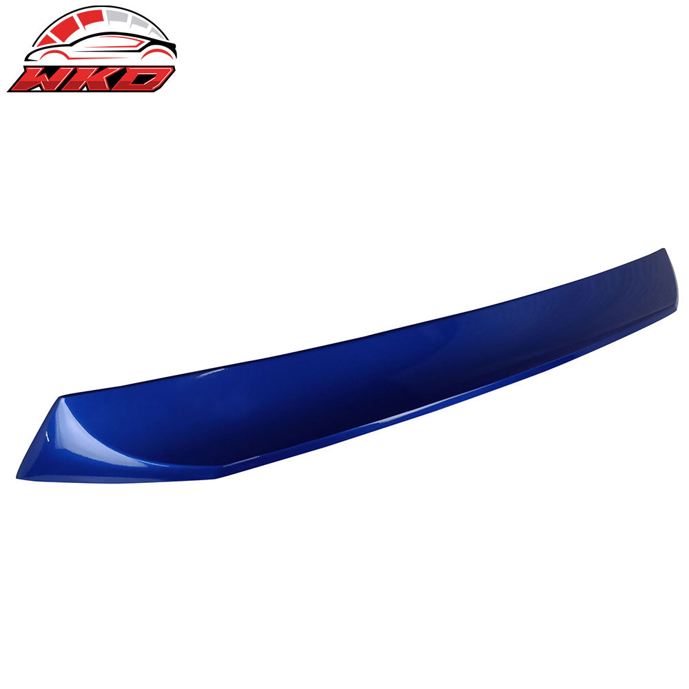 Fits 22-26 Toyota GR86/Subaru BRZ #K7X Blue IKON Roof TRD Trunk Spoiler ABS