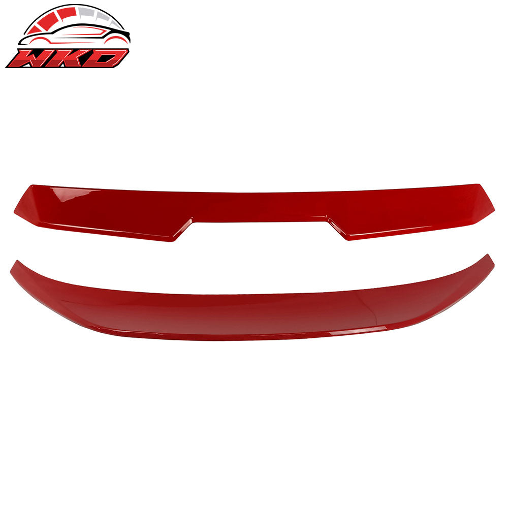 2022-26 Toyota GR86/Subaru BRZ #DCK Red V Style Roof TRD Trunk Spoiler ABS | Wholesale