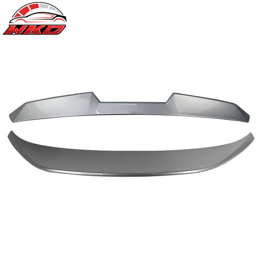 2022-26 Toyota GR86/Subaru BRZ #G1U Silver V Style Roof TRD Trunk Spoiler | Wholesale