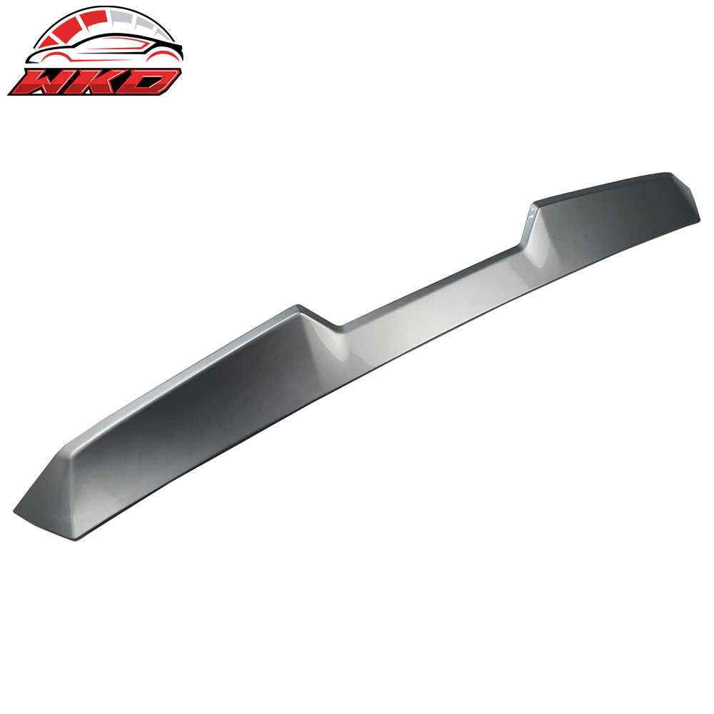 Fits 22-26 Toyota GR86/Subaru BRZ #G1U Silver V Style Roof TRD Trunk Spoiler