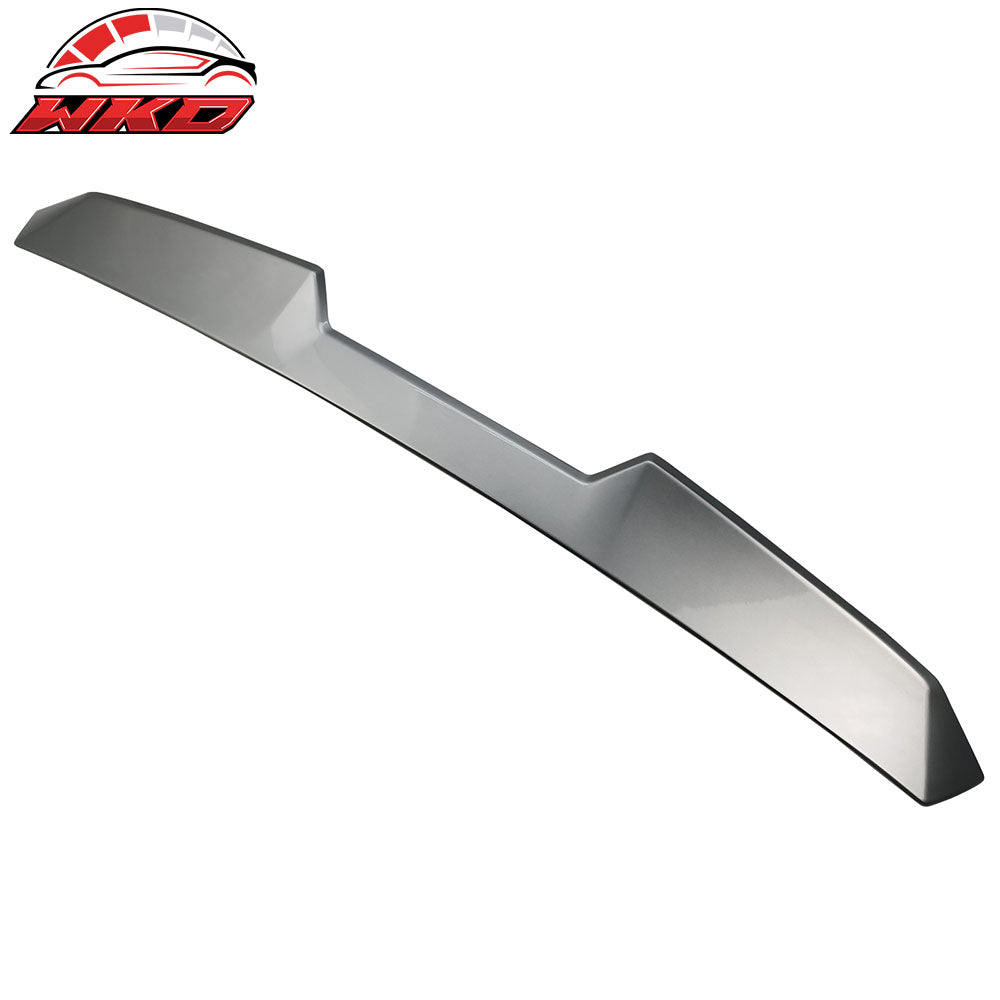 Fits 22-26 Toyota GR86/Subaru BRZ #G1U Silver V Style Roof TRD Trunk Spoiler