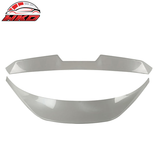 2022-26 Toyota GR86/Subaru BRZ V Roof + TRD Trunk Spoiler Painted #K1X White | Wholesale
