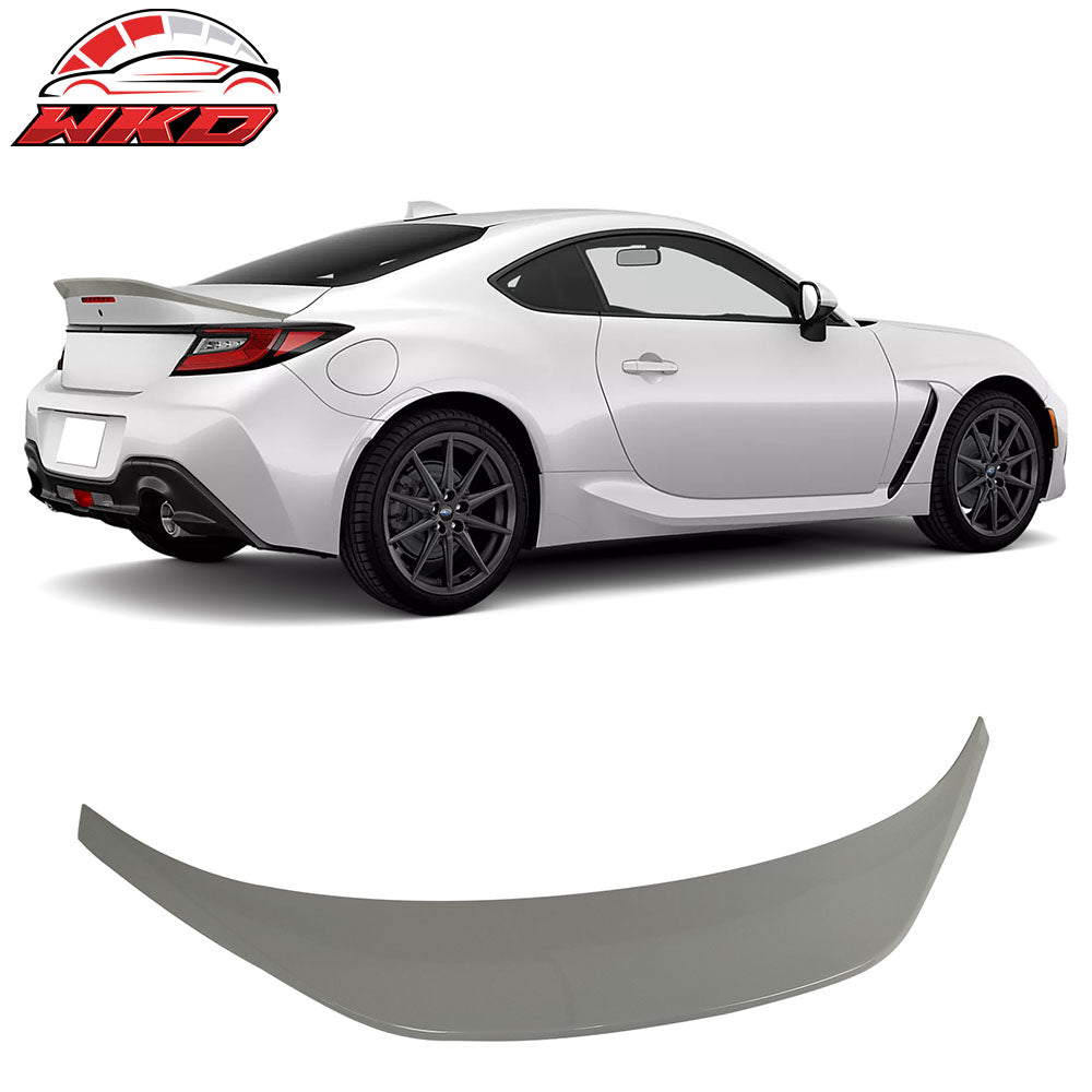 Fits 22-26 Toyota GR86/Subaru BRZ V Roof + TRD Trunk Spoiler Painted #K1X White