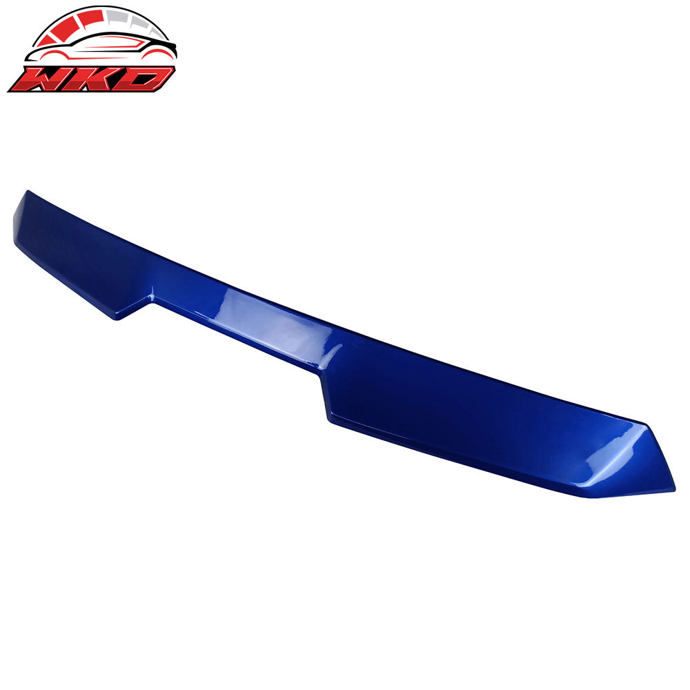 Fits 22-26 Toyota GR86/Subaru BRZ V Roof TRD Trunk Spoiler Painted #K7X Blue
