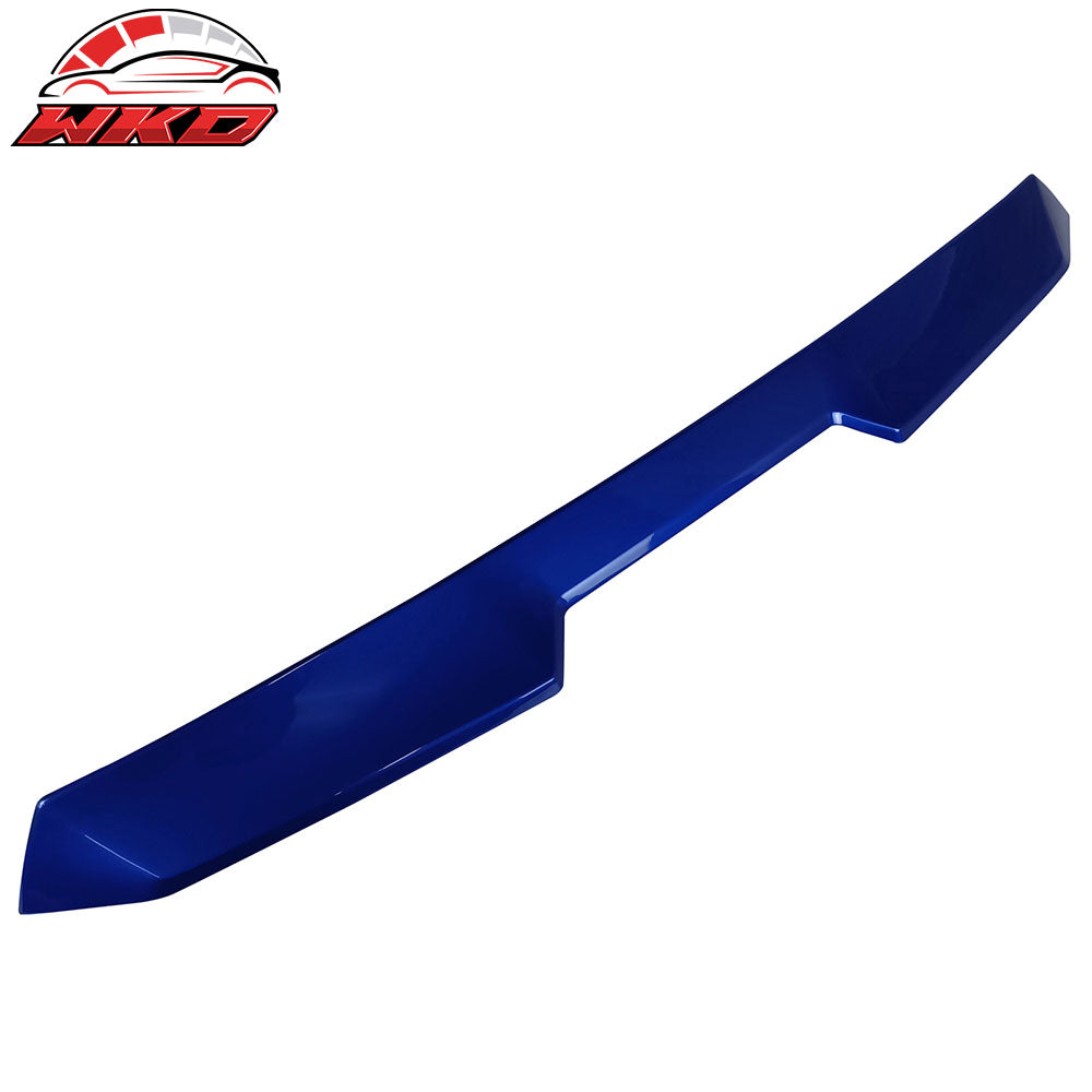 Fits 22-26 Toyota GR86/Subaru BRZ V Roof TRD Trunk Spoiler Painted #K7X Blue